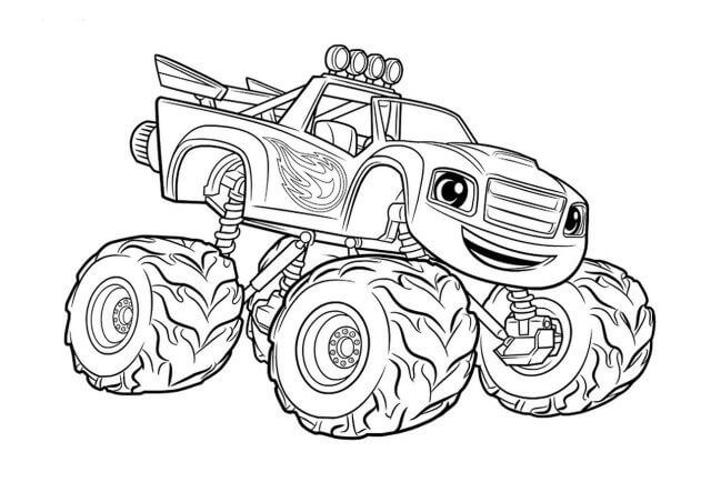 ζωγραφική Fun Monster Truck