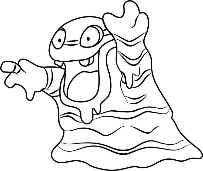 ζωγραφική Pokemon Grimer