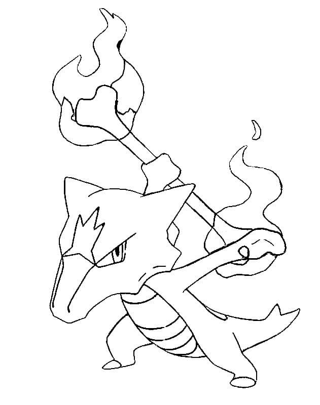 ζωγραφική pokemon Marowak