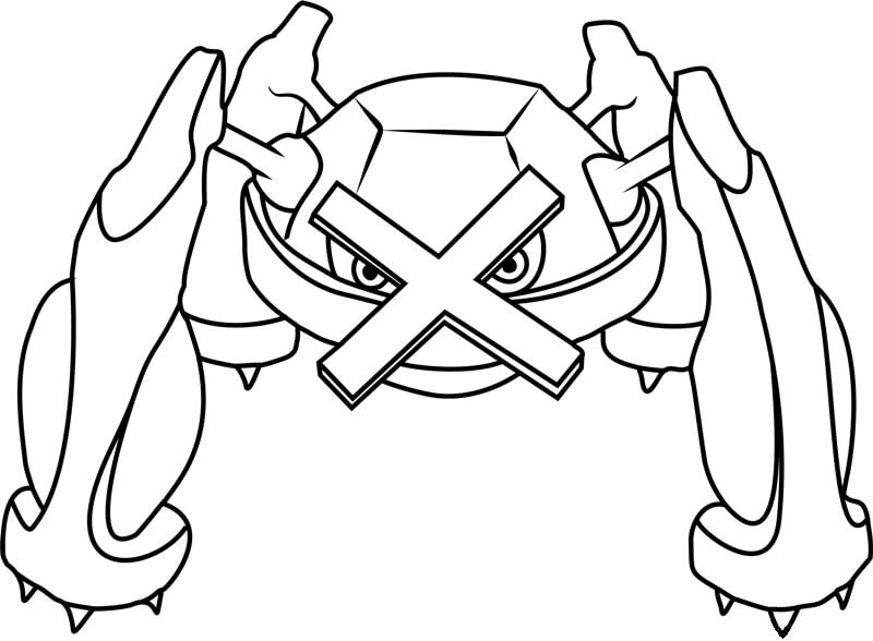 ζωγραφική Pokemon Metagross