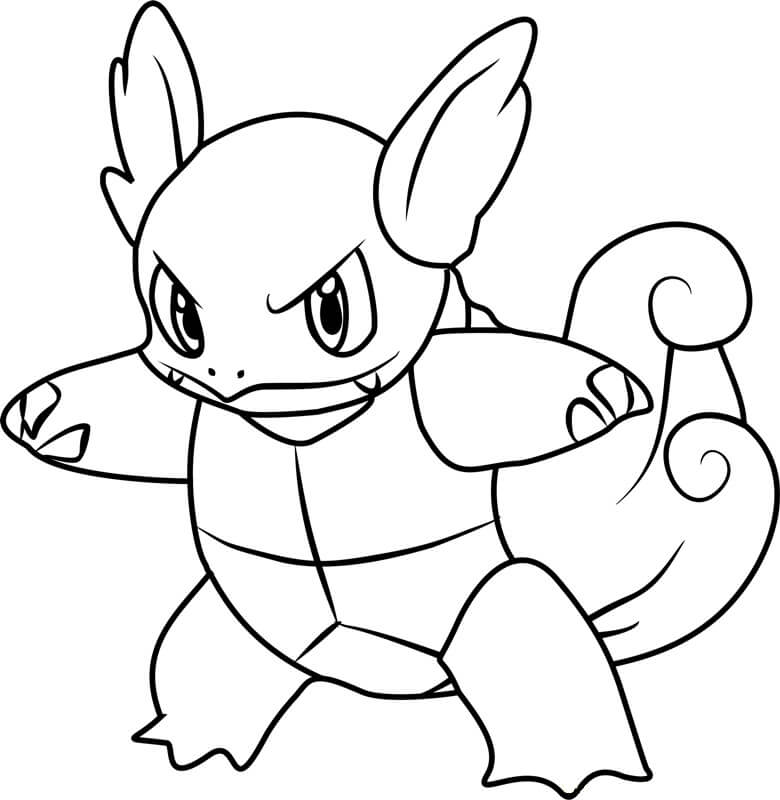 ζωγραφική Pokemon Wartortle