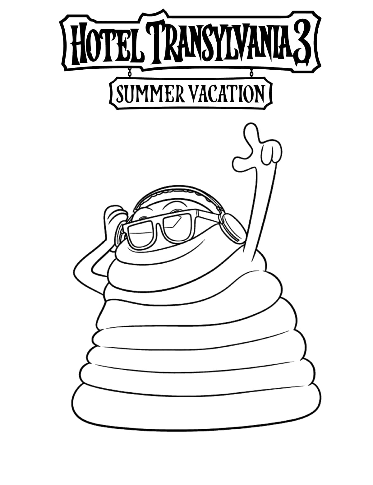 ζωγραφική Blobby Hotel Transylvania