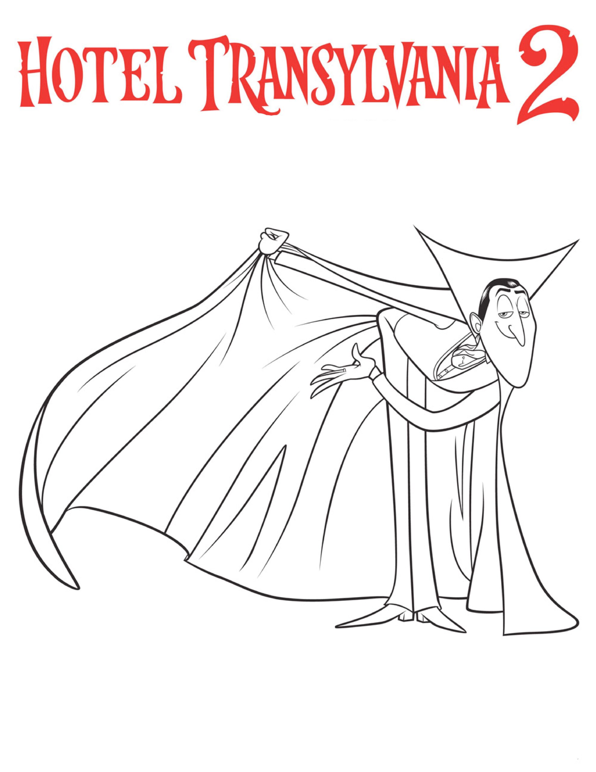 ζωγραφική Dracula Hotel Transylvania 2