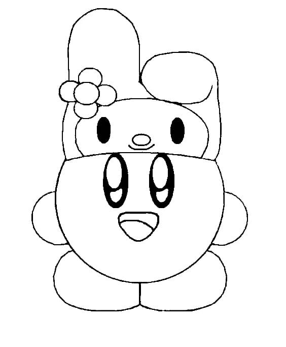 ζωγραφική Kirby My Melody