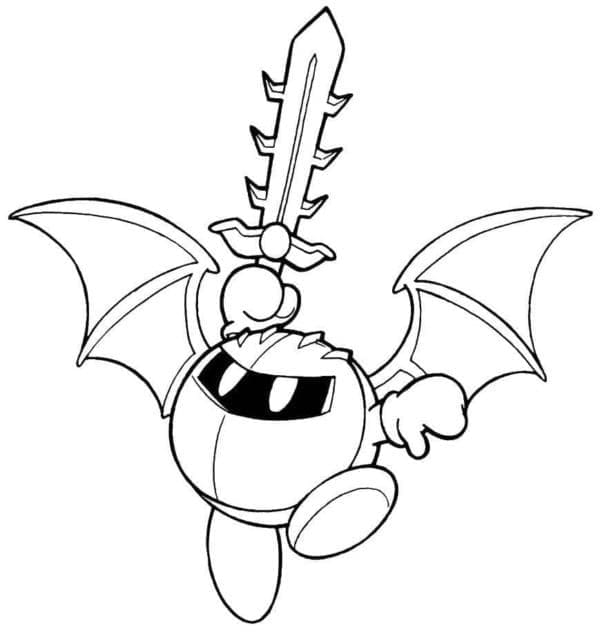 ζωγραφική Kirby Warrior