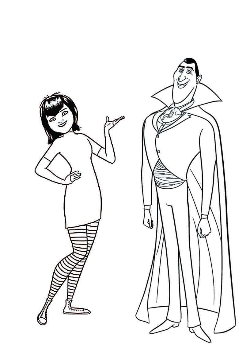 ζωγραφική Mavis And Dracula
