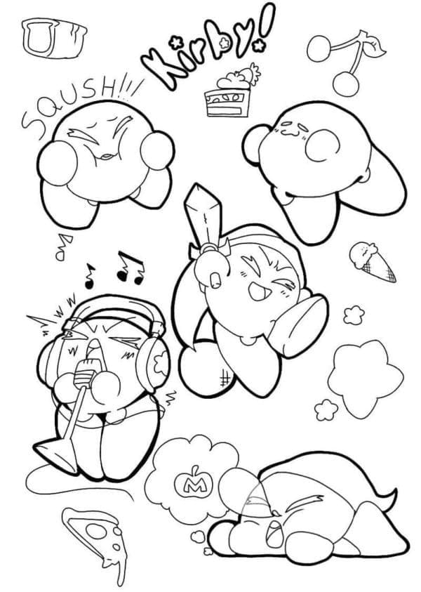 ζωγραφική Αστείος Kirby
