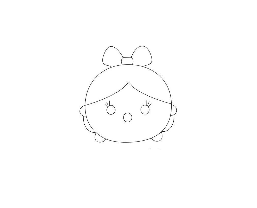ζωγραφική Χιονάτη Tsum Tsum