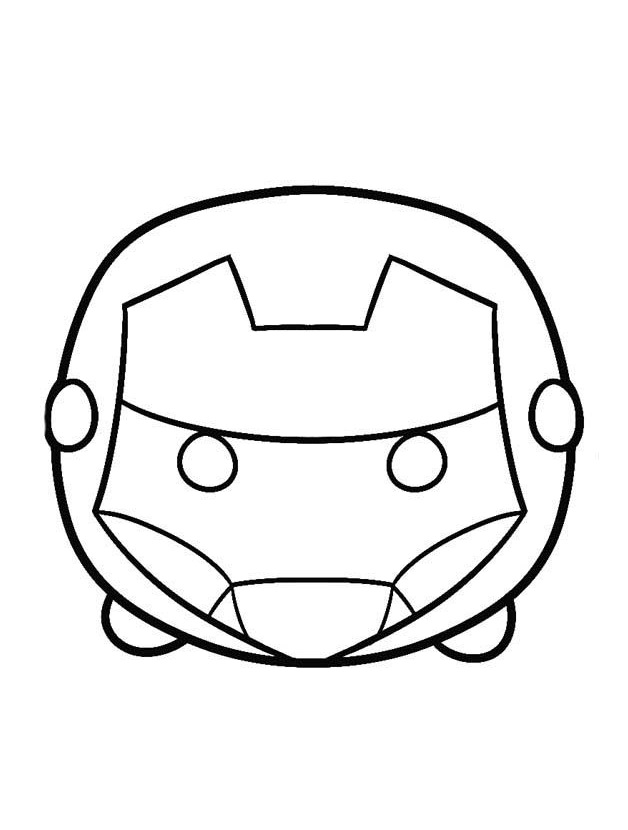 ζωγραφική Iron Man Tsum Tsum