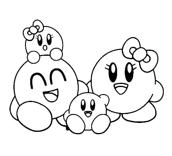 ζωγραφική Οικογένεια Kirby