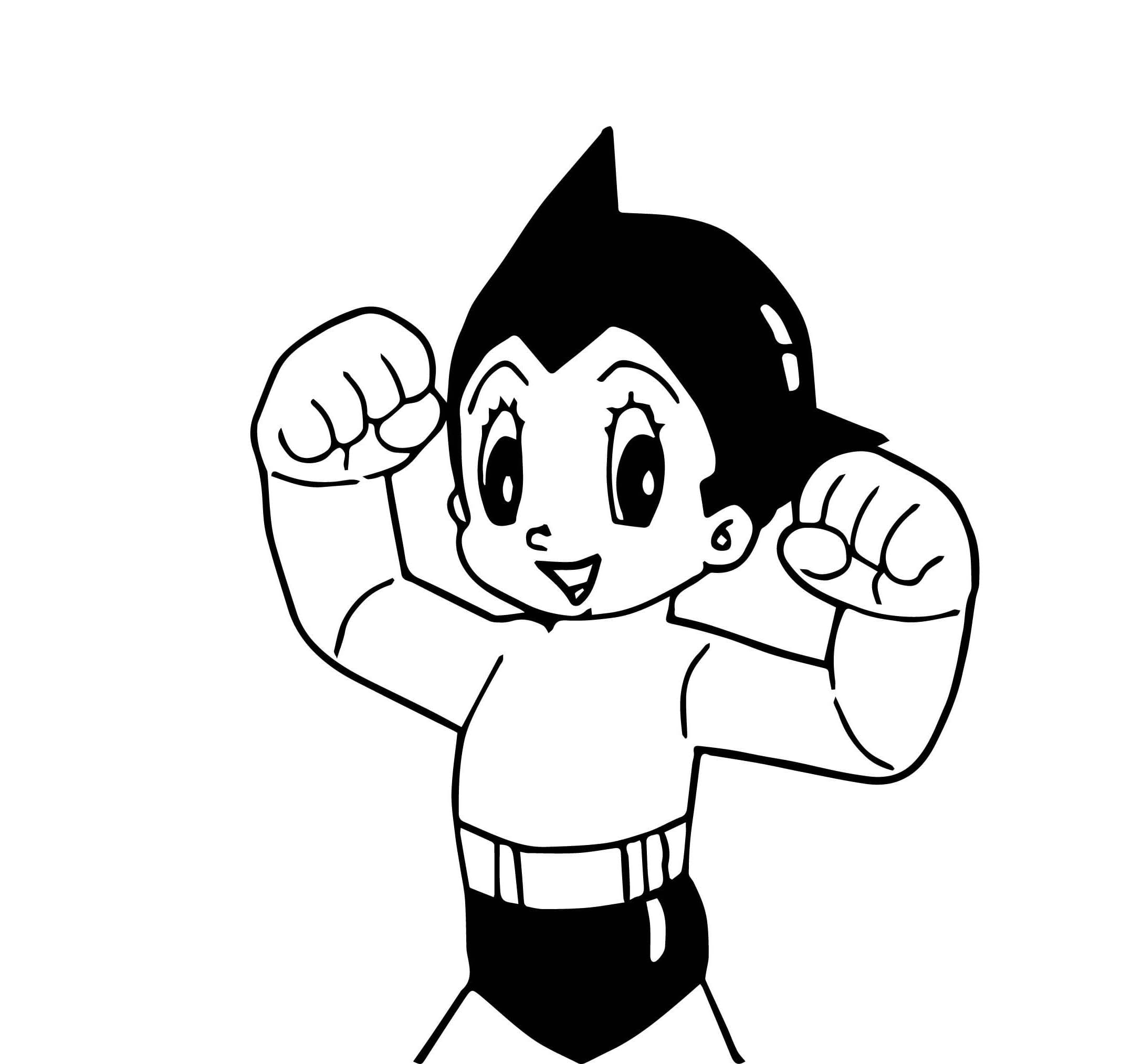 ζωγραφική Σκίτσο Astro Boy