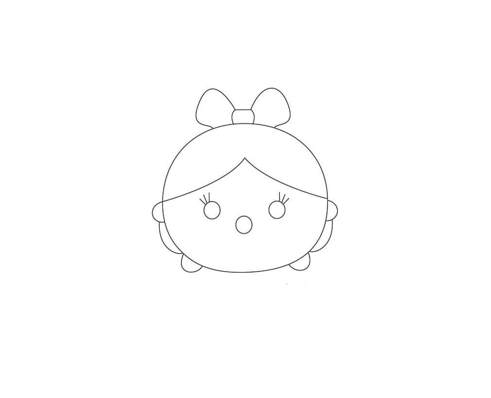 ζωγραφική Tsum Tsum Χιονάτη