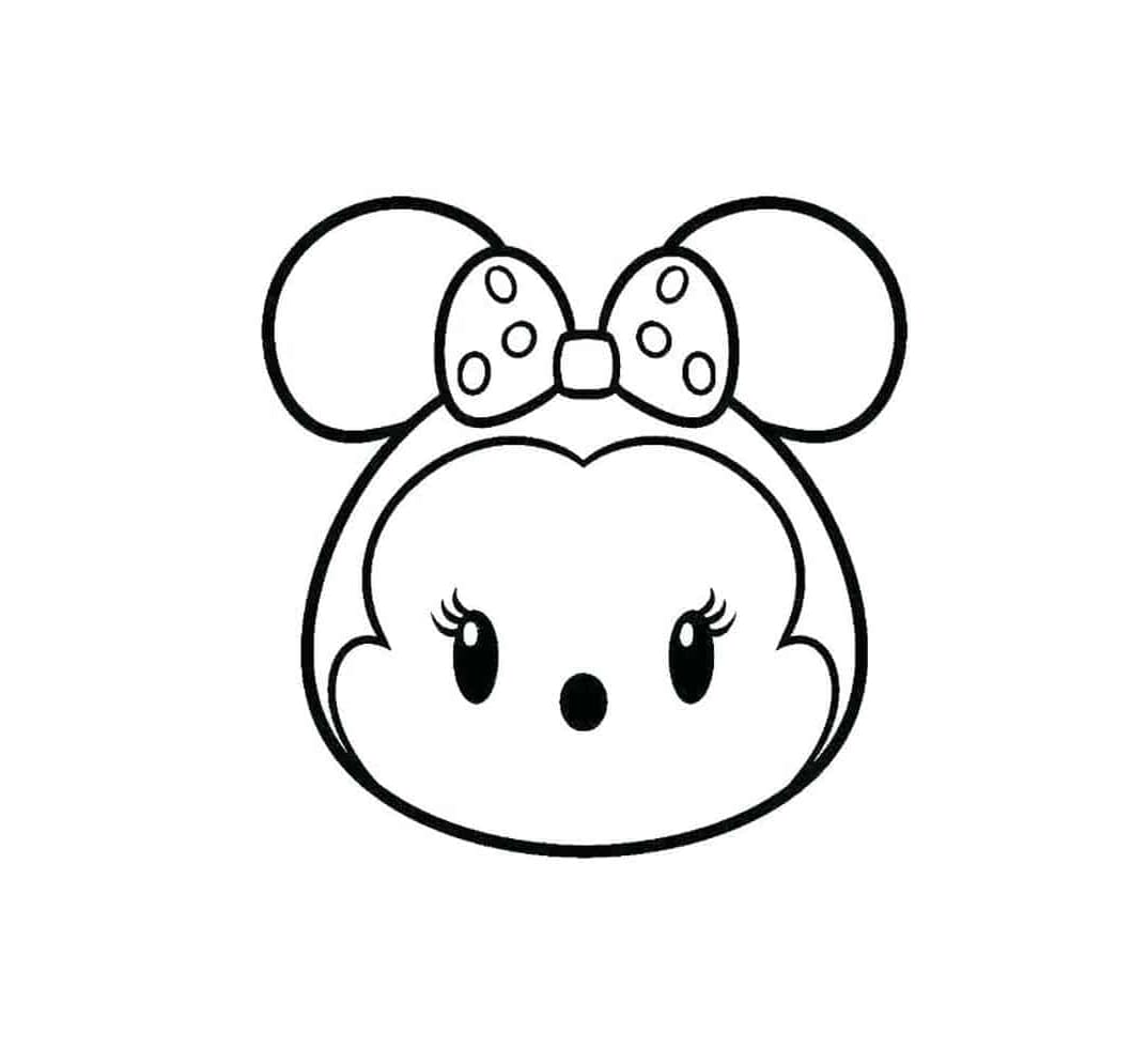 ζωγραφική Tsum Tsum Μίννι Μάους