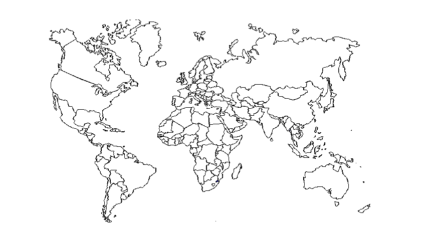 ζωγραφική world Map