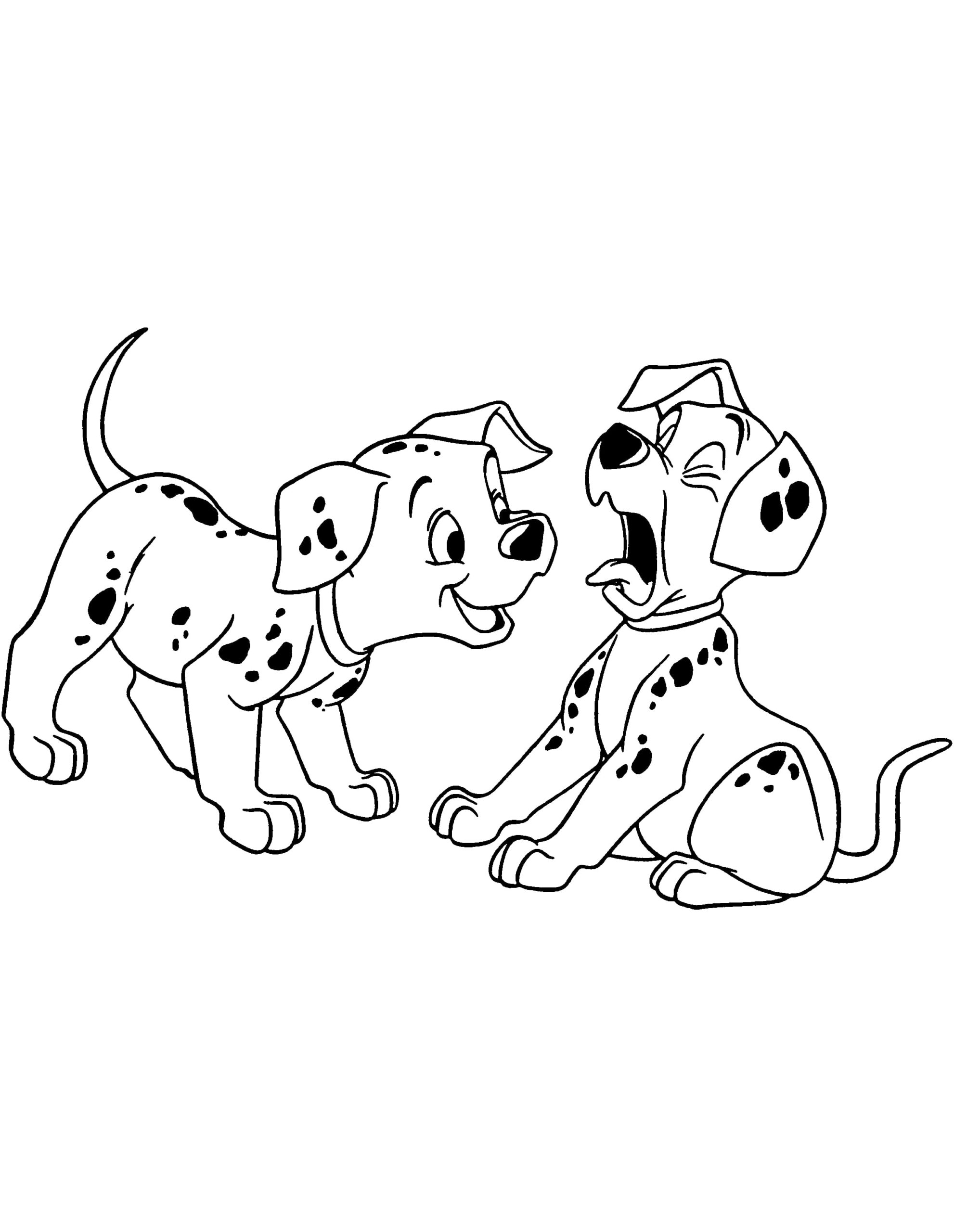ζωγραφική Free Dalmatian Image
