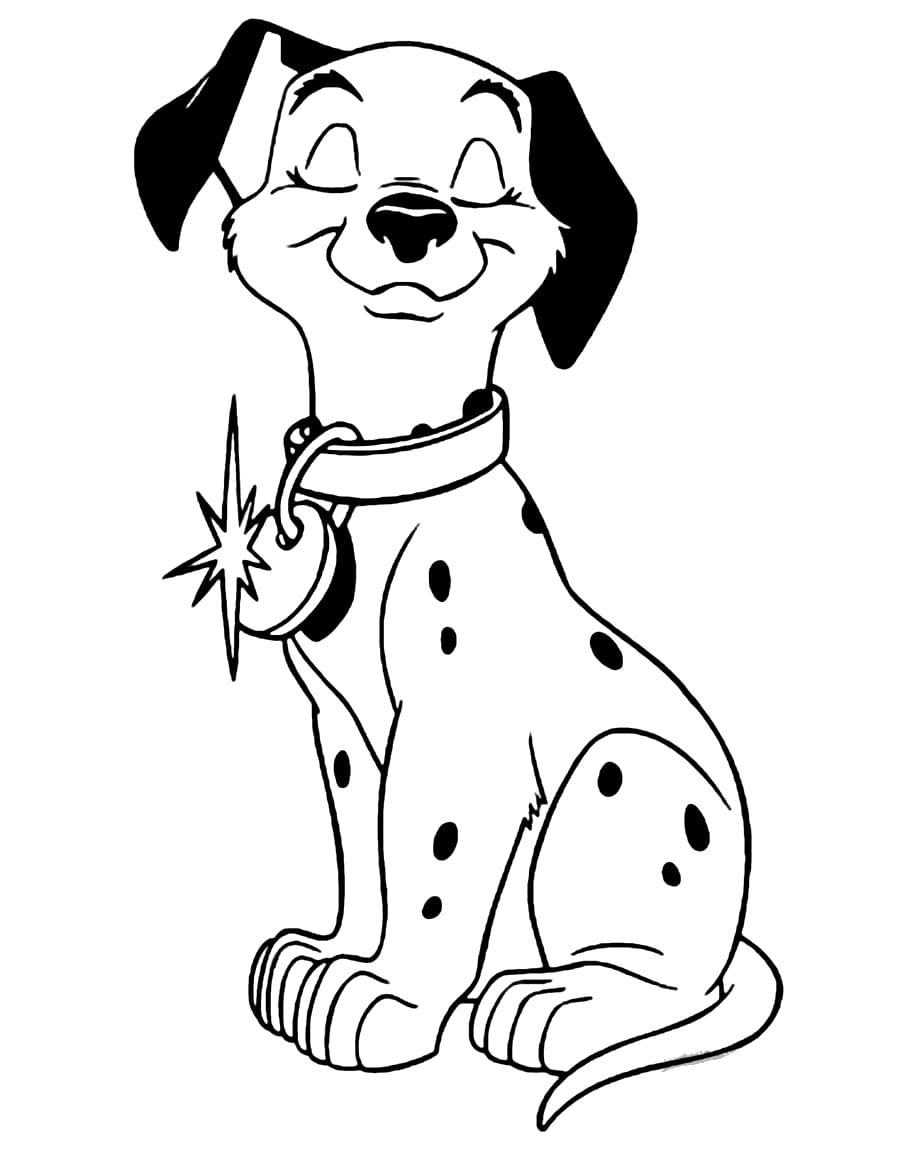 ζωγραφική Funny Dalmatian