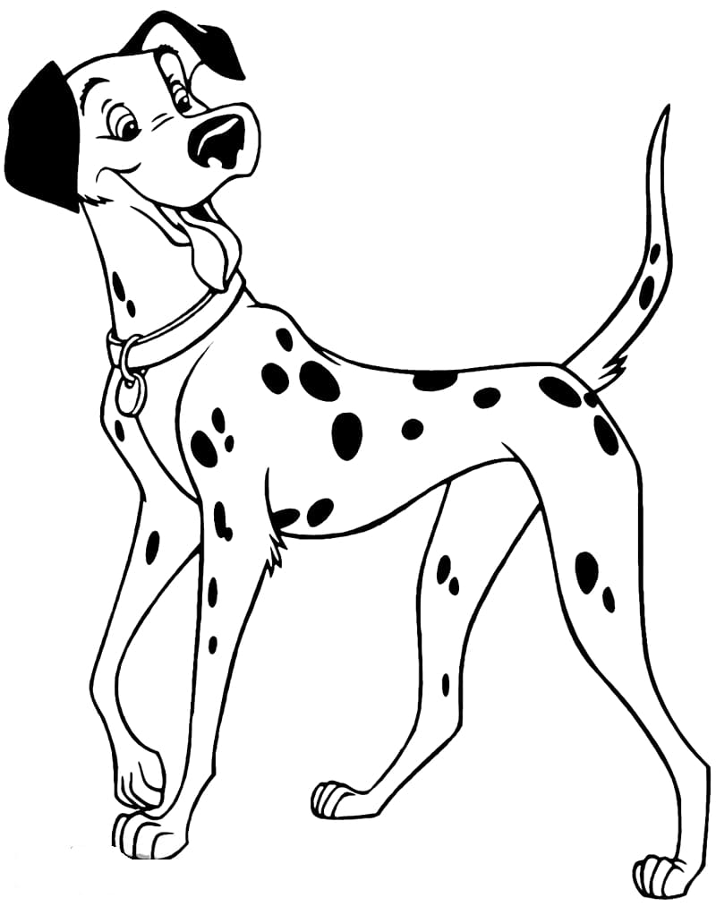 ζωγραφική Lovely Dalmatian