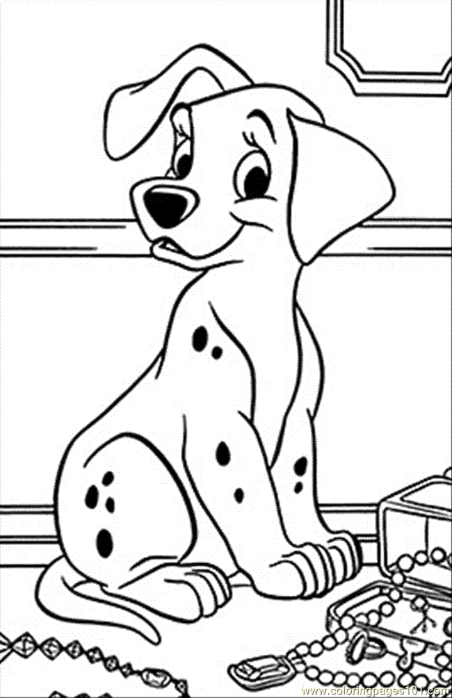 ζωγραφική Printable Dalmatian
