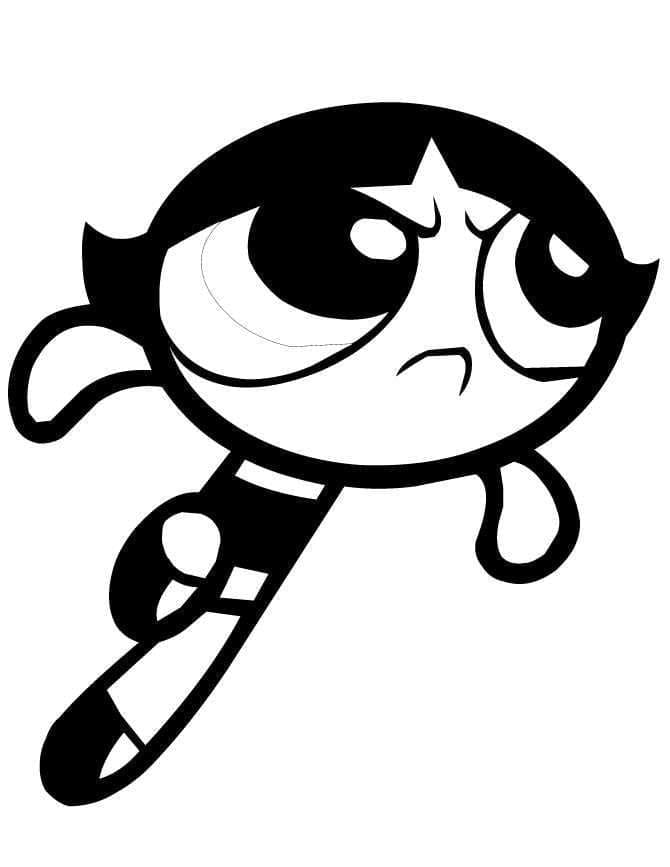 ζωγραφική Buttercup Powerpuff Girls