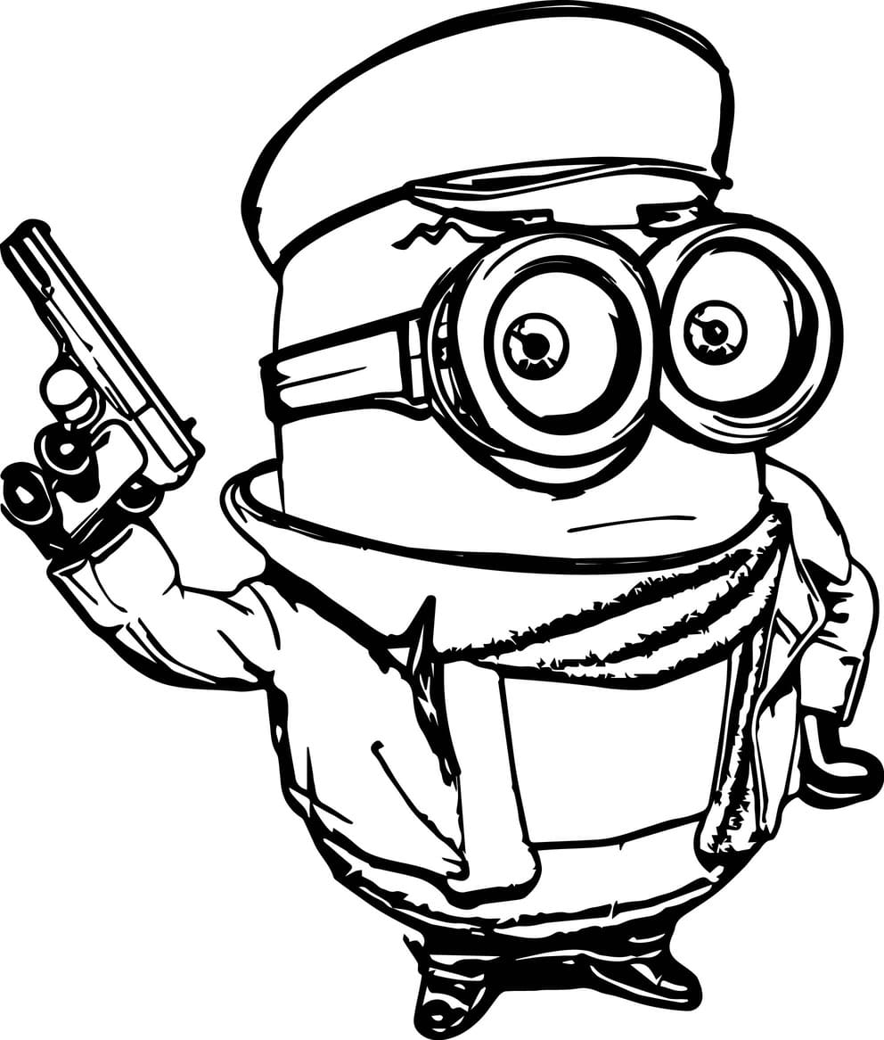ζωγραφική δολοφόνος Minions