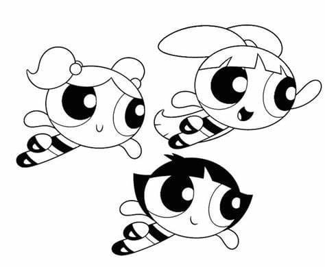 ζωγραφική Δωρεάν εικόνα για Powerpuff Girls