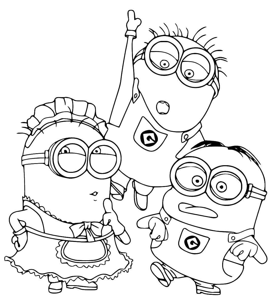 ζωγραφική Δωρεάν φωτογραφίες Minions
