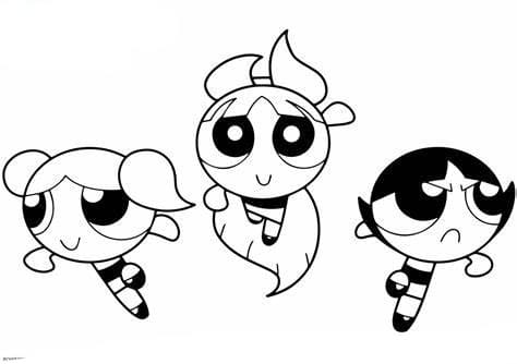 ζωγραφική Δωρεάν Powerpuff Girls για παιδιά