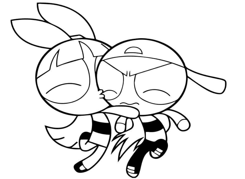 ζωγραφική Δωρεάν σχέδιο για Powerpuff Girls