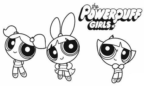 ζωγραφική Η ομάδα Powerpuff Girls
