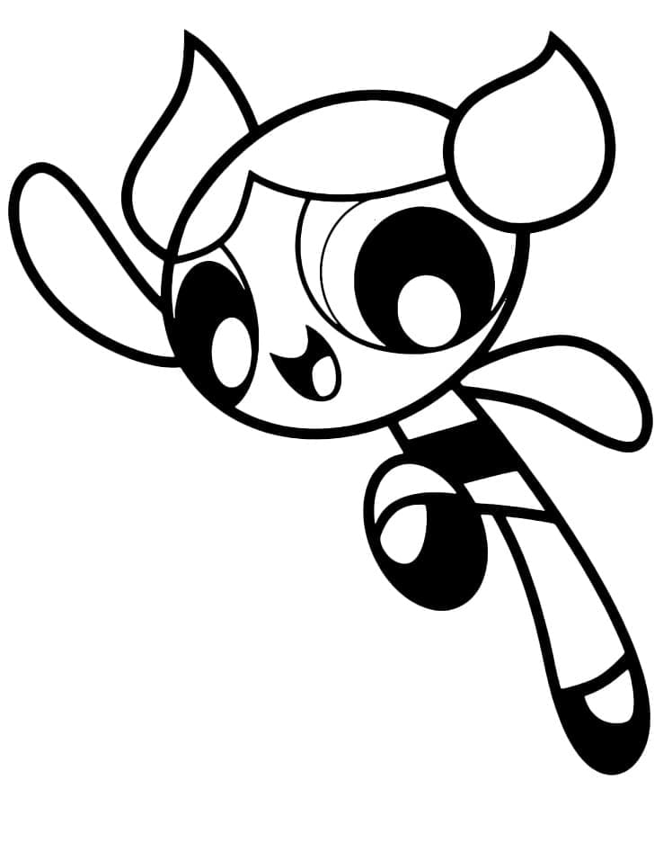 ζωγραφική Powerpuff Girls Μπάμπλς