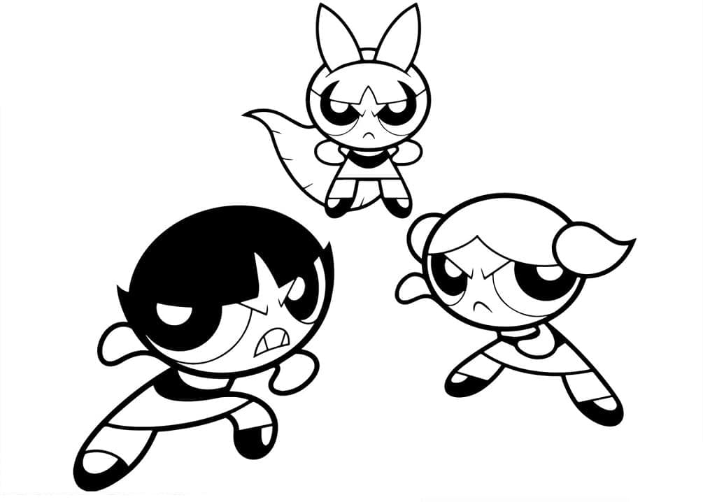 ζωγραφική Σχέδιο Powerpuff Girls