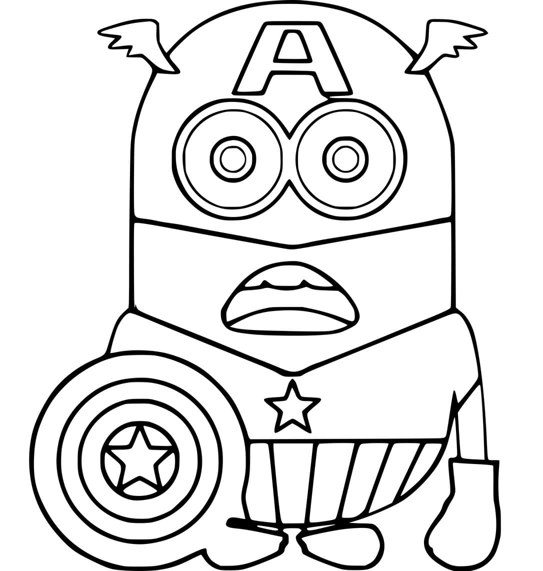ζωγραφική υπερήρωες Minions