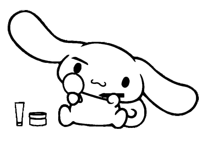 ζωγραφική Αστεία Cinnamoroll