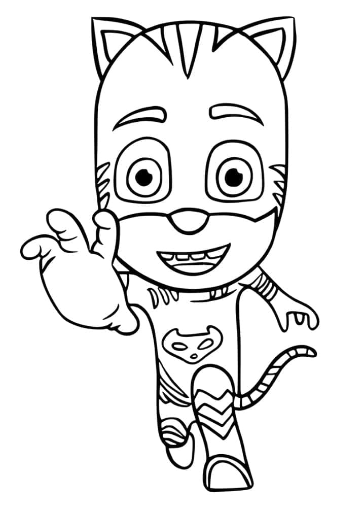 ζωγραφική Catboy Μάσκες PJ