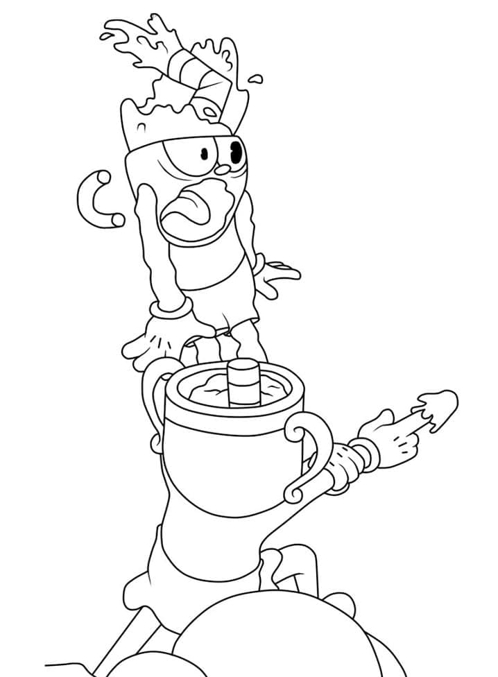 ζωγραφική Cuphead αστείο