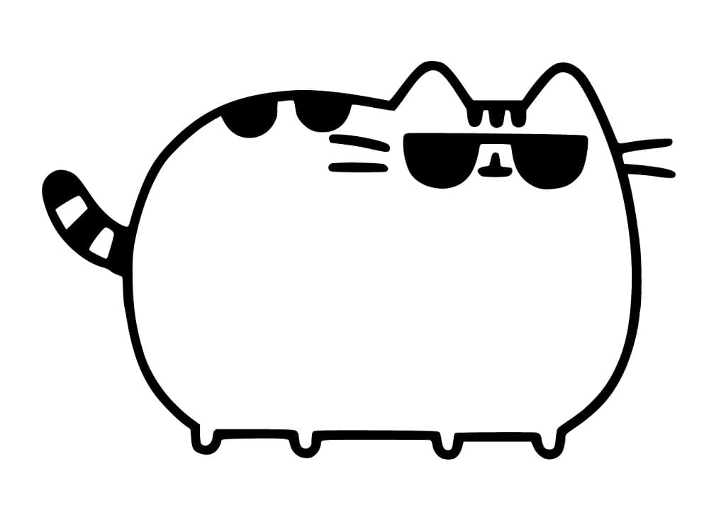 ζωγραφική Δροσερός Pusheen