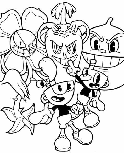 ζωγραφική Εικόνα του Cuphead