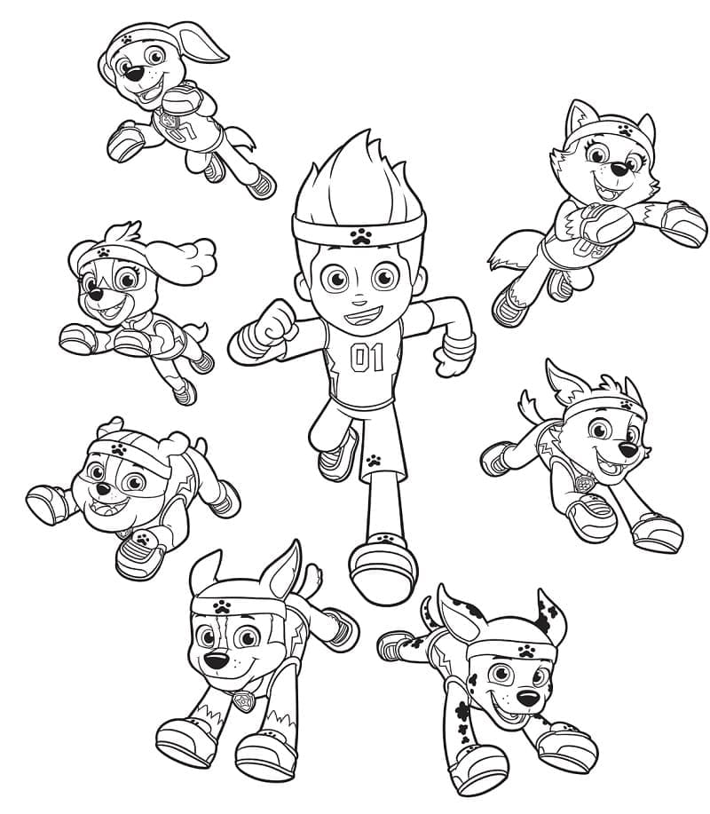 ζωγραφική Καταπληκτικό Paw Patrol