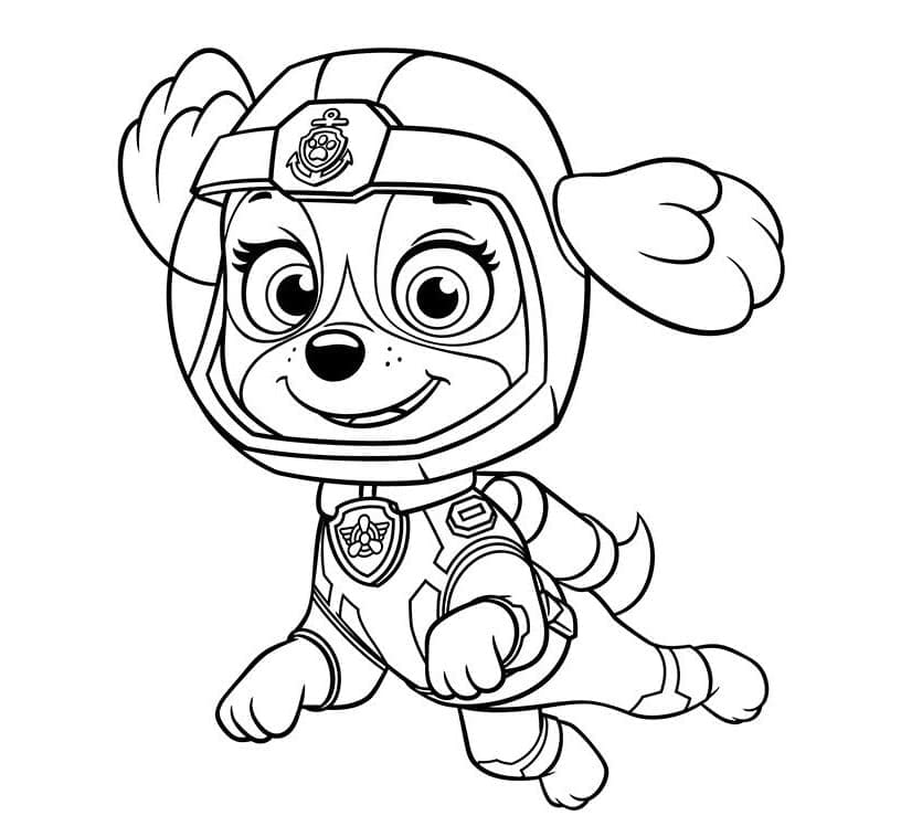 ζωγραφική Καταπληκτικό Skye Paw Patrol