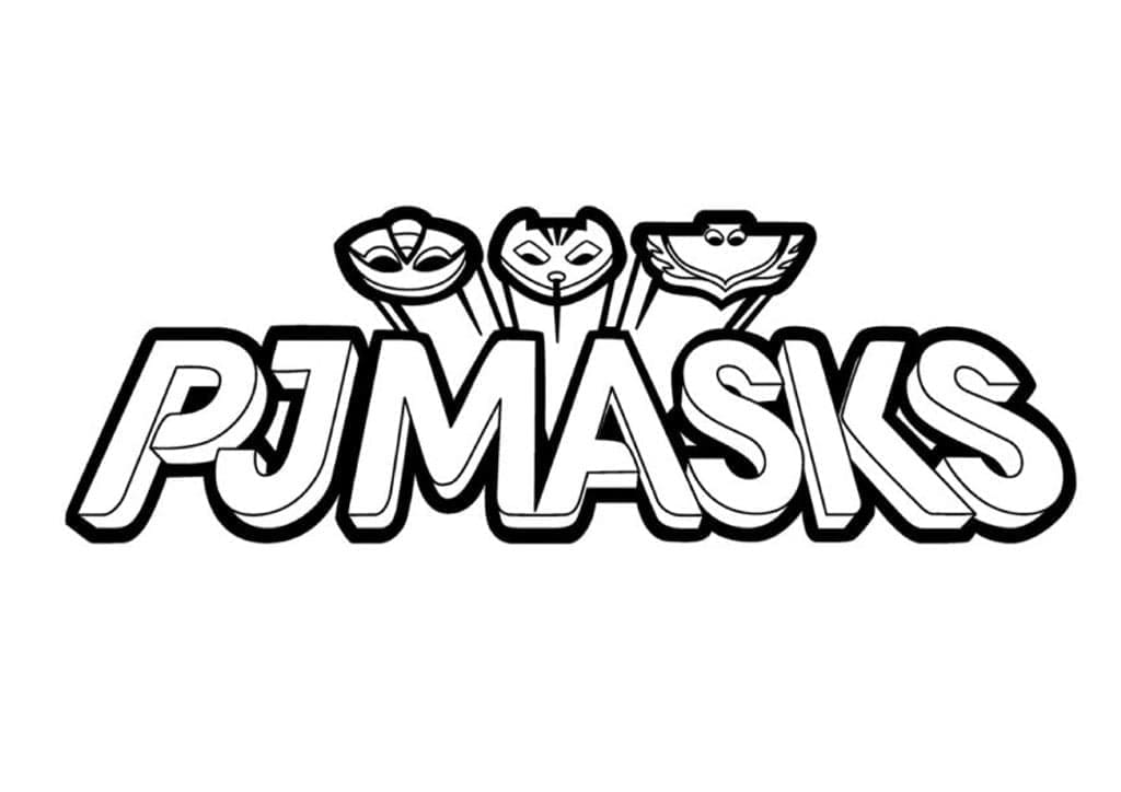 ζωγραφική Λογότυπο PJ Masks