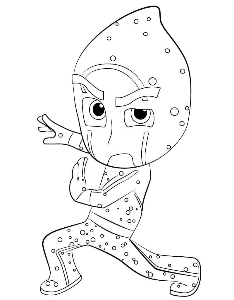 ζωγραφική Μάσκες PJ Night Ninja