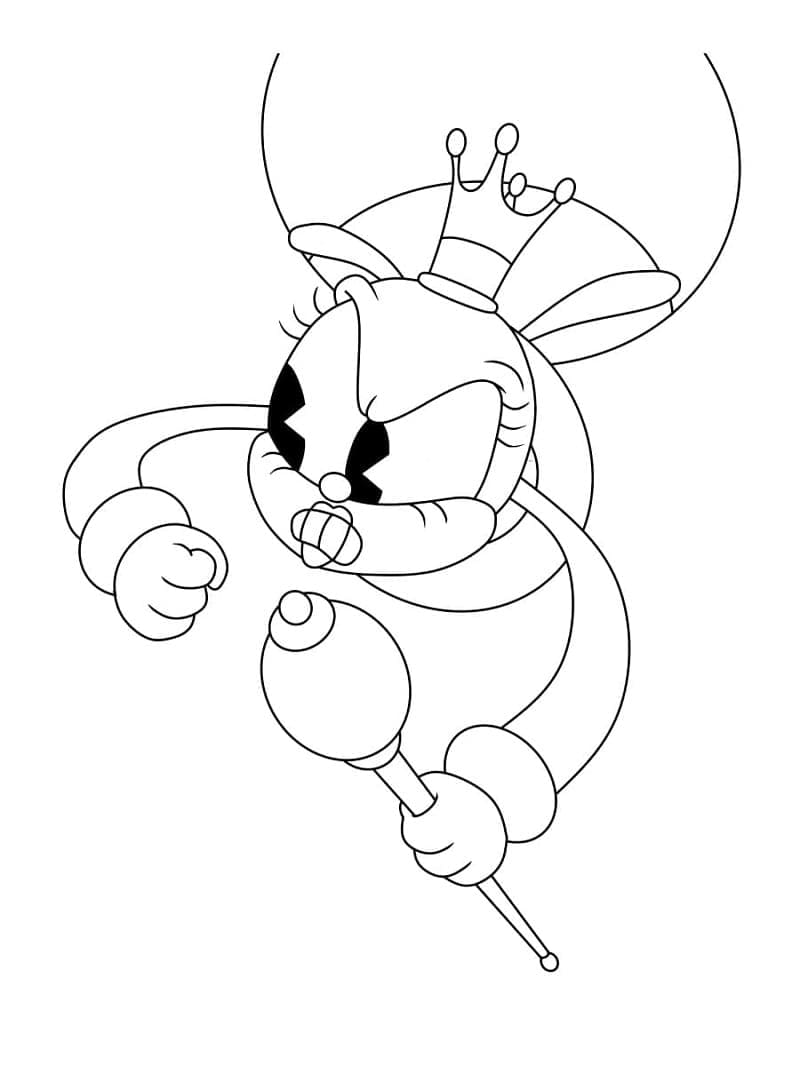 ζωγραφική Rumor Honeybottoms από το Cuphead