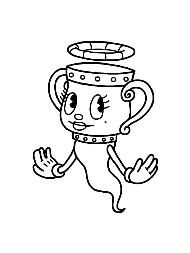 ζωγραφική The Legendary Chalice από το Cuphead