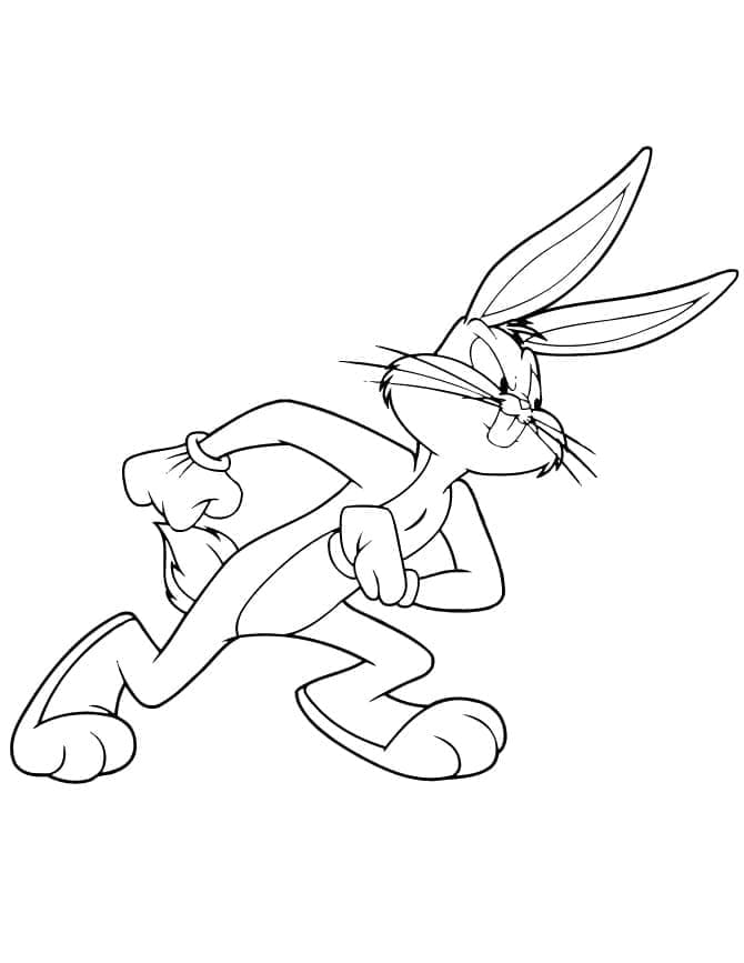 ζωγραφική θυμωμένα πουλιά Bugs Bunny