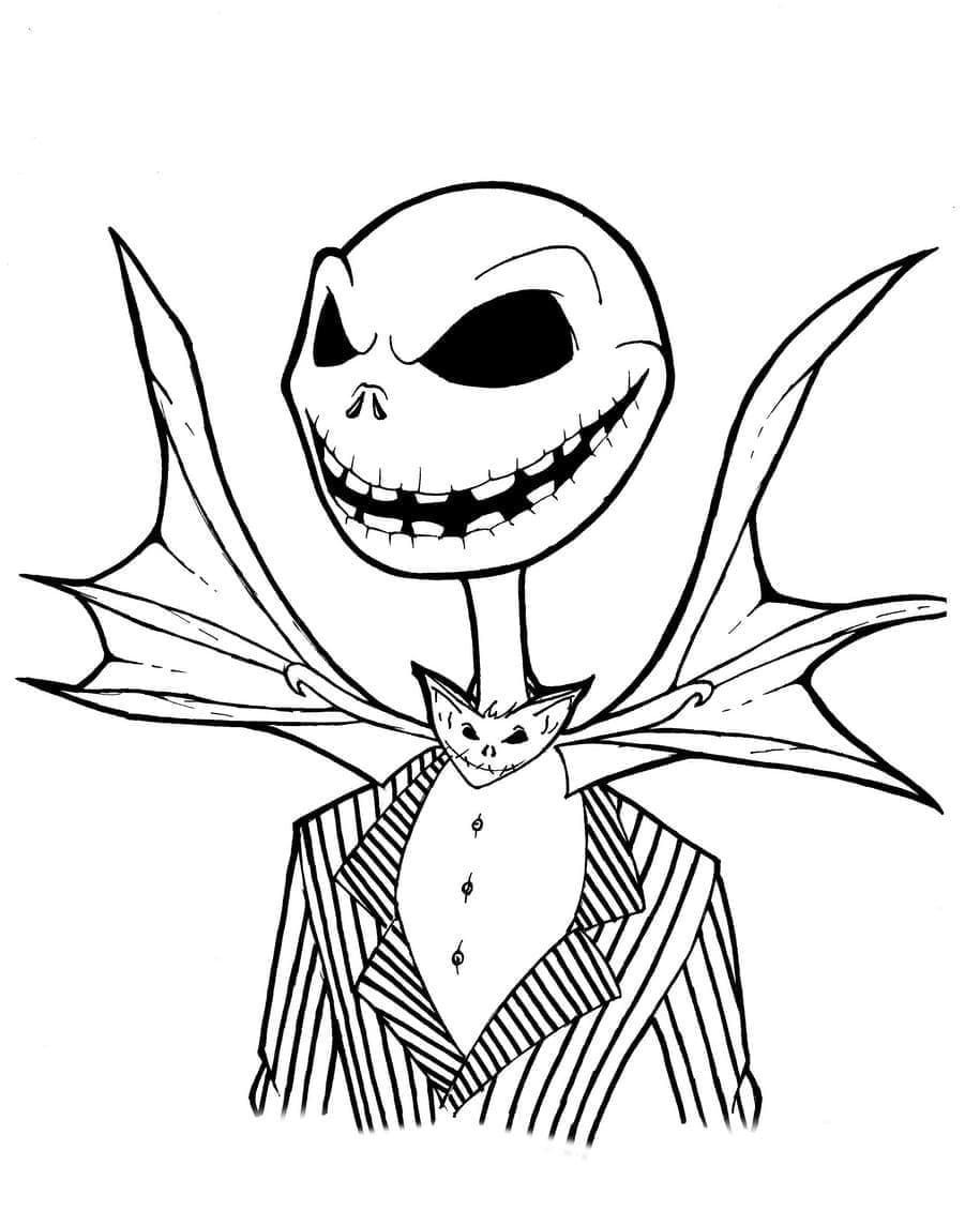 ζωγραφική Ανατριχιαστικός Jack Skellington