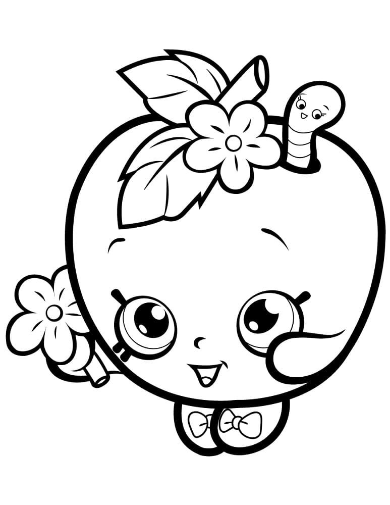 ζωγραφική Apple Blossom Shopkins