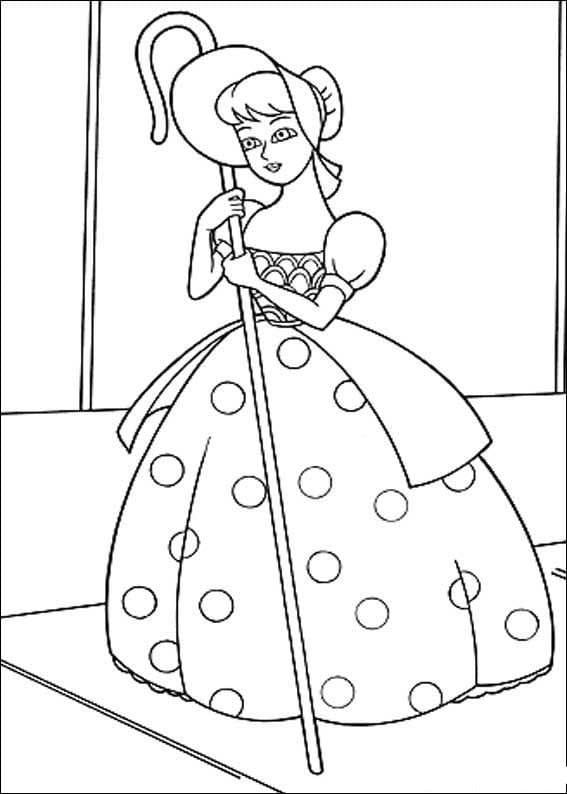ζωγραφική Bo Peep Toy Story