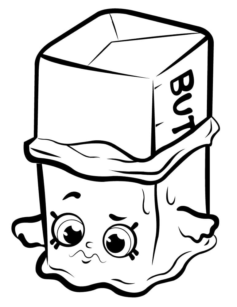 ζωγραφική Buttercup Shopkins