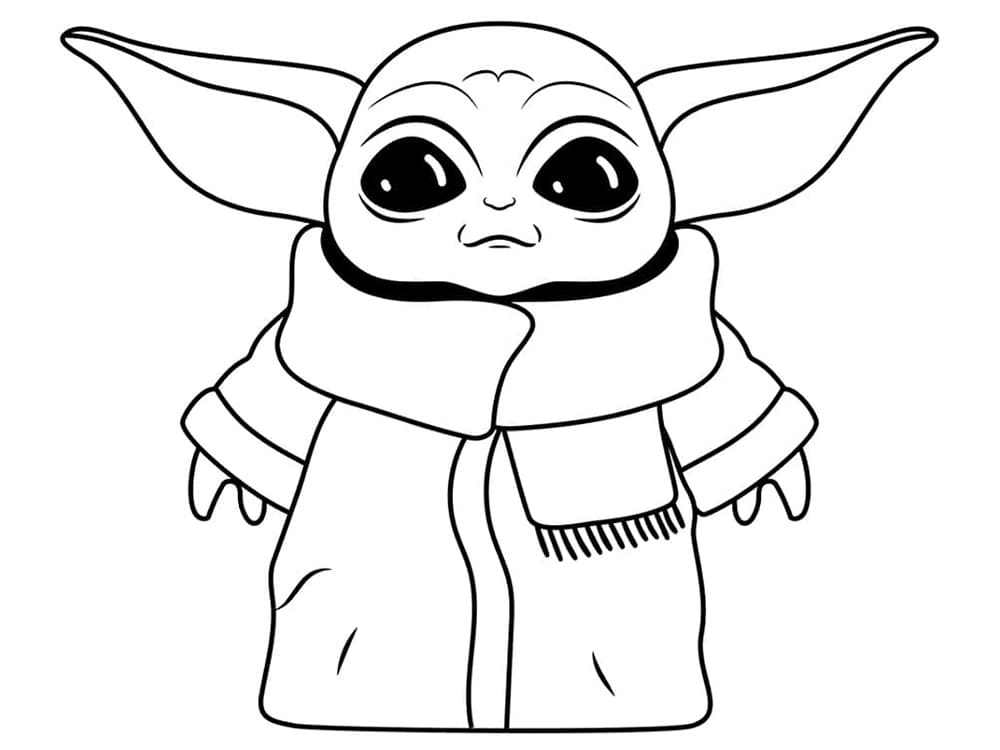 ζωγραφιεσ Baby Yoda