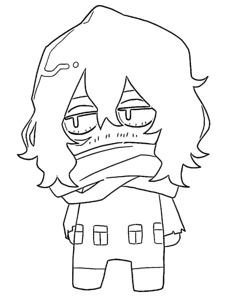 ζωγραφική Chibi Shota Aizawa Ελεύθερος